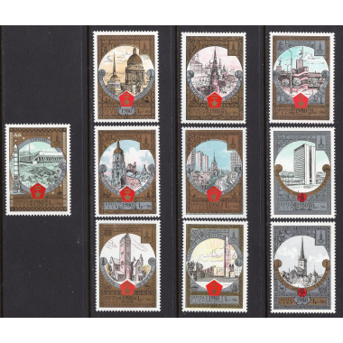 RUSSIA SCOTT B127-B136