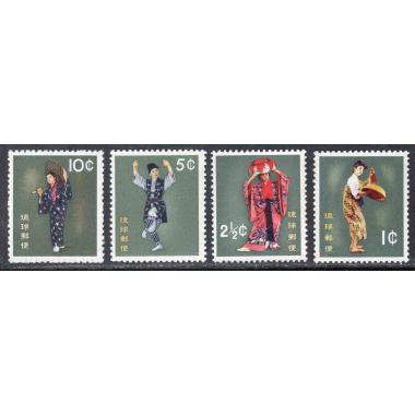 RYUKYU ISLANDS SCOTT 65-68