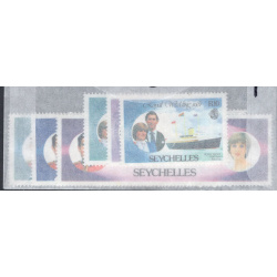 SEYCHELLES SCOTT 469-474