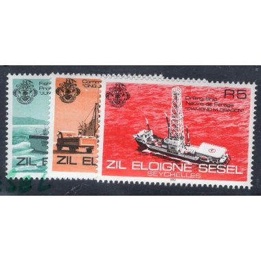SEYCHELLES-ZIL ELWANNYEN SESEL SCOTT 33-35