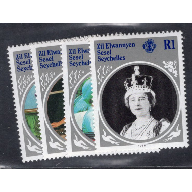 SEYCHELLES-ZIL ELWANNYEN SESEL SCOTT 101-104
