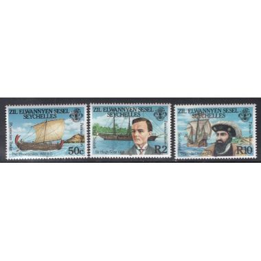 SEYCHELLES-ZIL ELWANNYEN SESEL SCOTT 111-113
