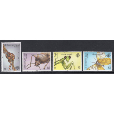 SEYCHELLES-ZIL ELWANNYEN SESEL SCOTT 141-144