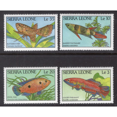 SIERRA LEONE SCOTT 959-962