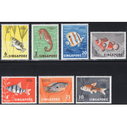 SINGAPORE SCOTT 53-59