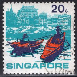 SINGAPORE SCOTT 134