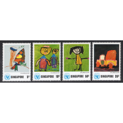 SINGAPORE SCOTT 218-221