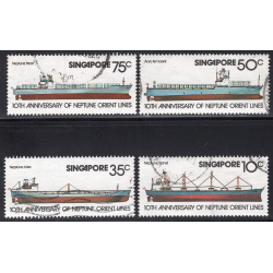 SINGAPORE SCOTT 308-311