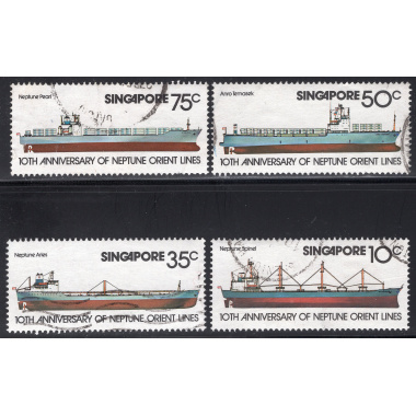 SINGAPORE SCOTT 308-311