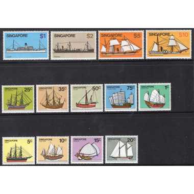 SINGAPORE SCOTT 336-348