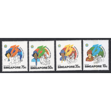 SINGAPORE SCOTT 473-476