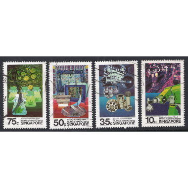 SINGAPORE SCOTT 487-490