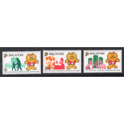 SINGAPORE SCOTT 532-534