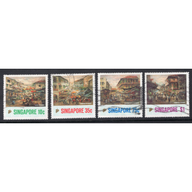 SINGAPORE SCOTT 541-544