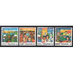 SINGAPORE SCOTT 576-579
