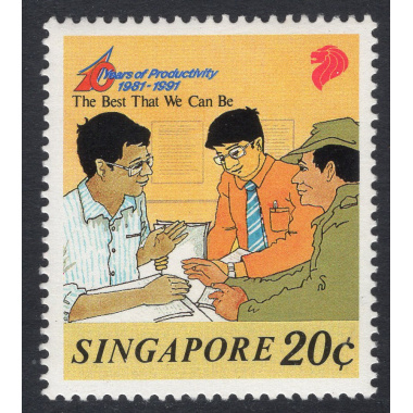 SINGAPORE SCOTT 609