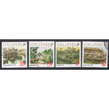 SINGAPORE SCOTT 617-620