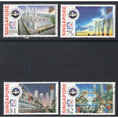 SINGAPORE SCOTT 712-715
