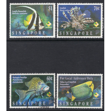 SINGAPORE SCOTT 733-736