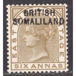 SOMALILAND PROTECTORATE SCOTT 13