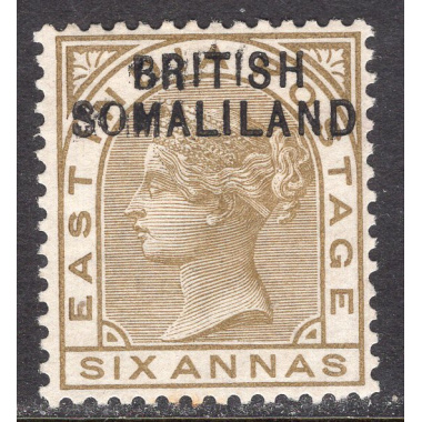 SOMALILAND PROTECTORATE SCOTT 13