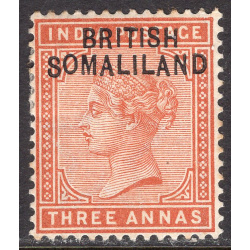 SOMALILAND PROTECTORATE SCOTT 5