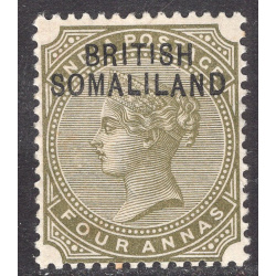 SOMALILAND PROTECTORATE SCOTT 6