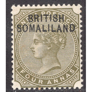 SOMALILAND PROTECTORATE SCOTT 6