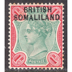 SOMALILAND PROTECTORATE SCOTT 9