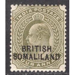 SOMALILAND PROTECTORATE SCOTT 25