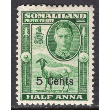 SOMALILAND PROTECTORATE SCOTT 116