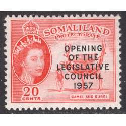 SOMALILAND PROTECTORATE SCOTT 140