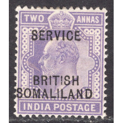 SOMALILAND PROTECTORATE SCOTT O8