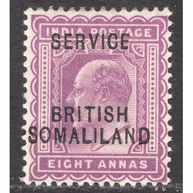 SOMALILAND PROTECTORATE SCOTT O9