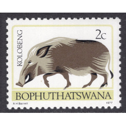 SOUTH AFRICA-BOPHUTHATSWANA SCOTT 6