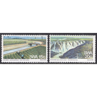SOUTH WEST AFRICA SCOTT 396-397