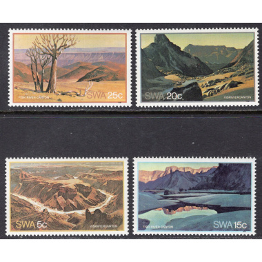 SOUTH WEST AFRICA SCOTT 471-474