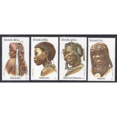 SOUTH WEST AFRICA SCOTT 524-527