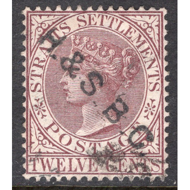 STRAITS SETTLEMENTS SCOTT 52