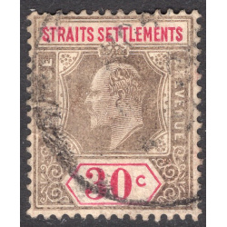 STRAITS SETTLEMENTS SCOTT 100