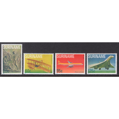SURINAM SCOTT 516-519