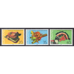 SURINAM SCOTT 535-537