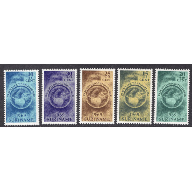 SURINAM SCOTT B152-B156