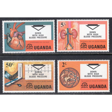 UGANDA SCOTT 207-210