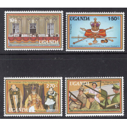 UGANDA SCOTT 215-218