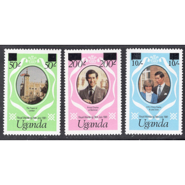 UGANDA SCOTT 314A-316A