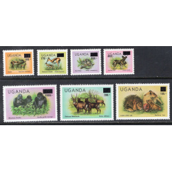 UGANDA SCOTT 386-392