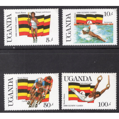 UGANDA SCOTT 554-557