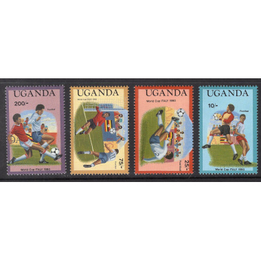 UGANDA SCOTT 656-659