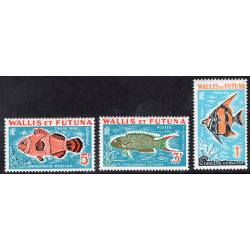 WALLIS & FUTUNA ISLANDS SCOTT J37-J39